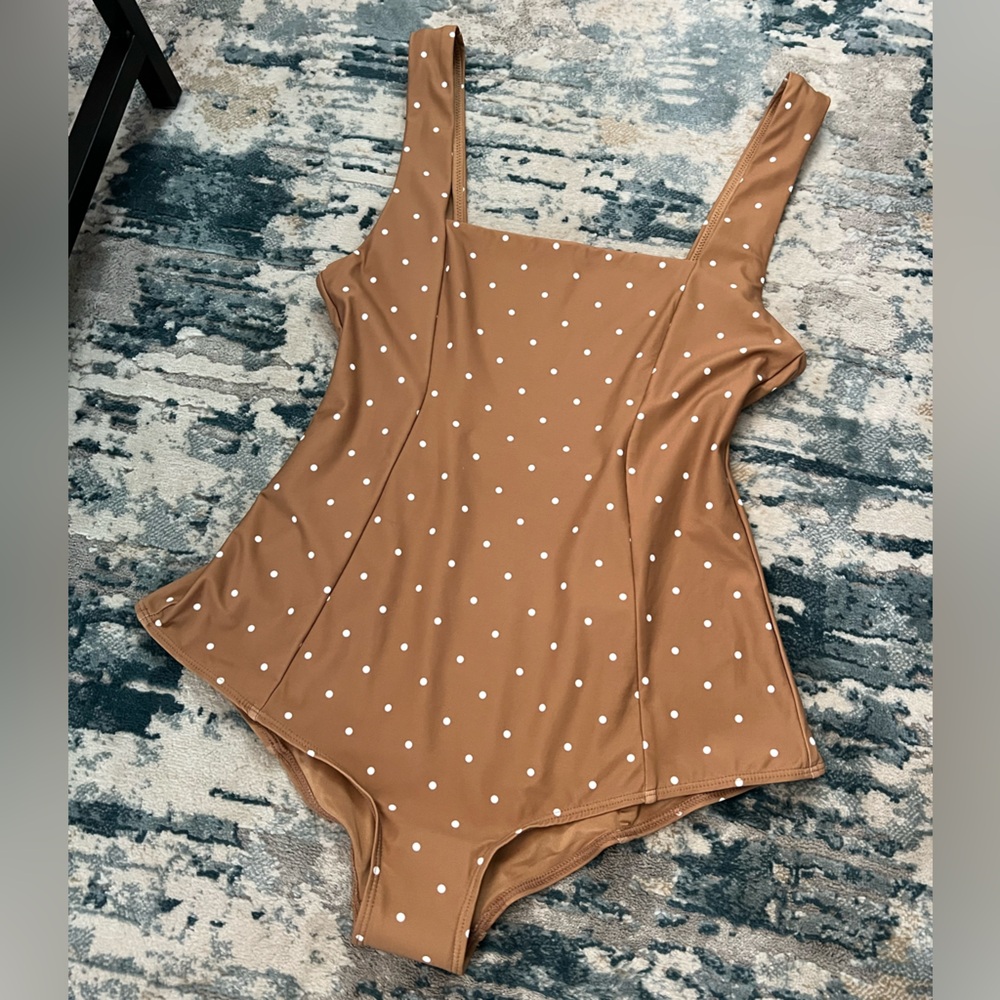 NWT Vintage Low-leg One Piece Swimsuit